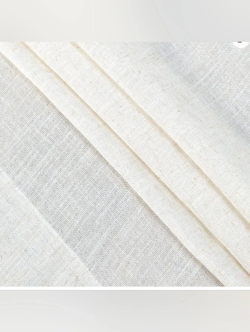 Better Homes & Gardens Light Filtering Linen Blend Rod Pocket Curtain, Single Pa